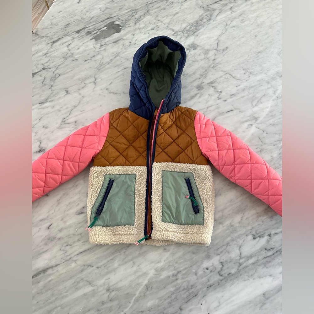Kids Boden Borg mix jacket. 7-8